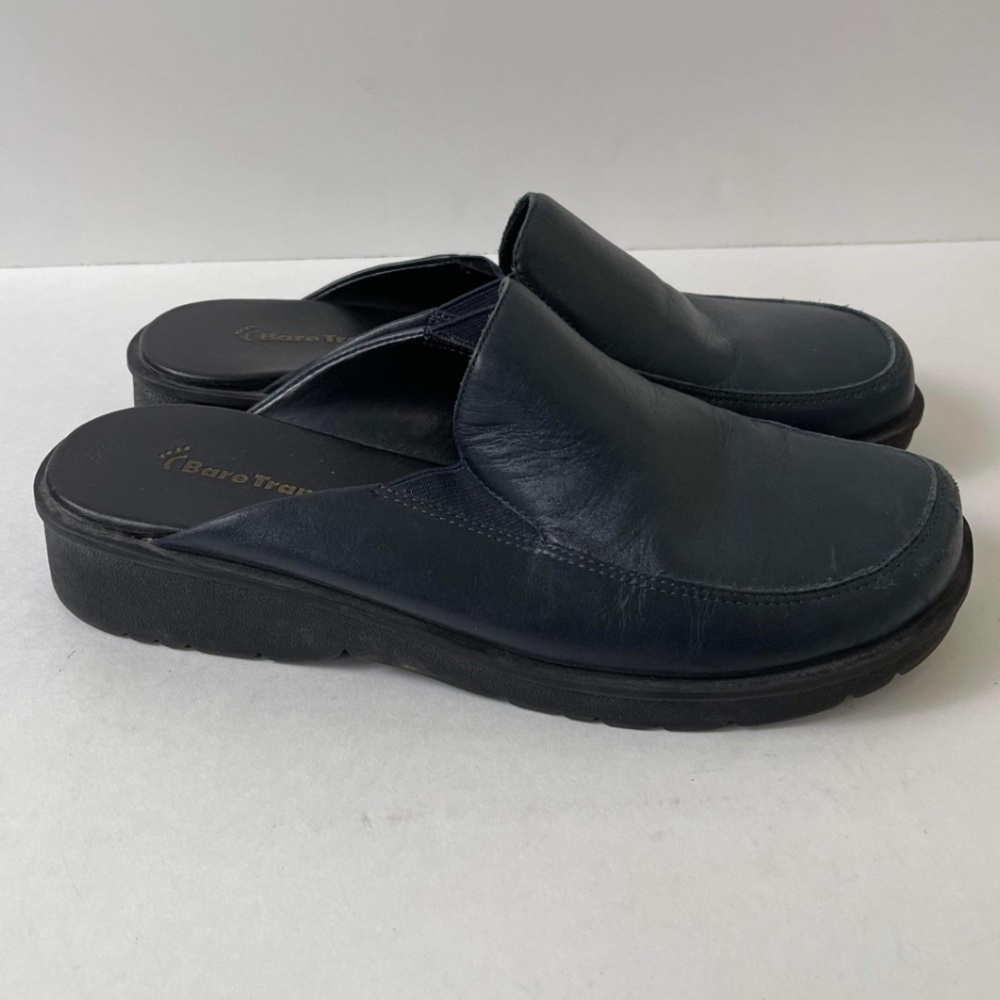 Bare Traps Navy Slip-on Leather Loafers, Women’s Size 8.5 - Picture 4 of 9